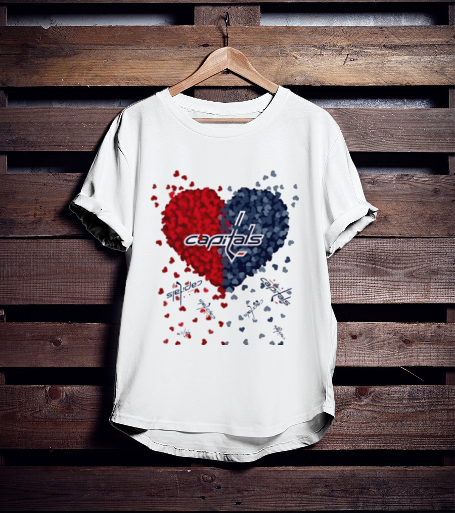 Original Capitals Heart Washington Hockey NHL 2026 T-Shirt