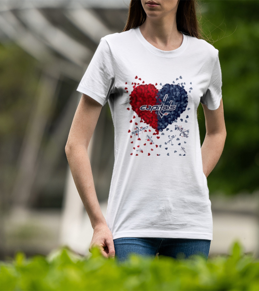 Original Capitals Heart Washington Hockey NHL 2026 T-Shirt
