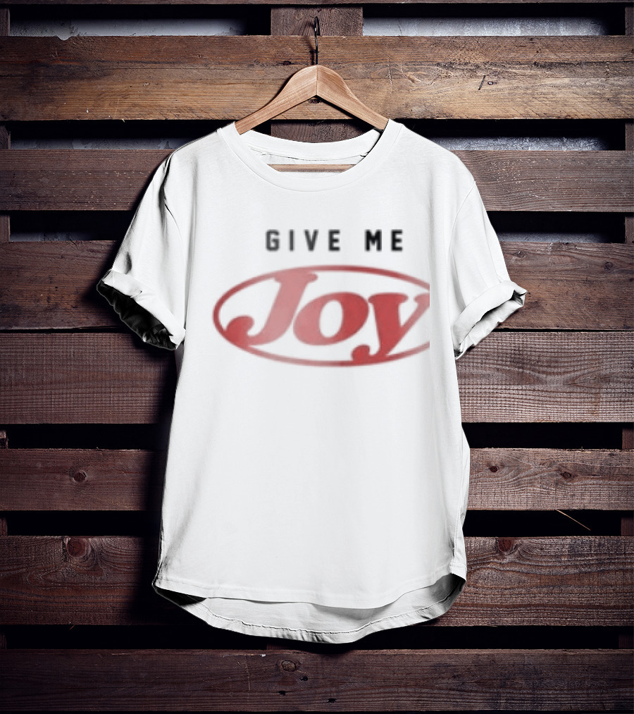 Elle Limebear Store Joy Give Me White T-Shirt