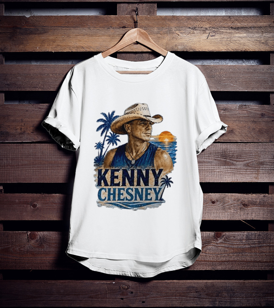 Kenny Chesney Is My Jam Tropical Beach Sunset Vibes T-Shirt