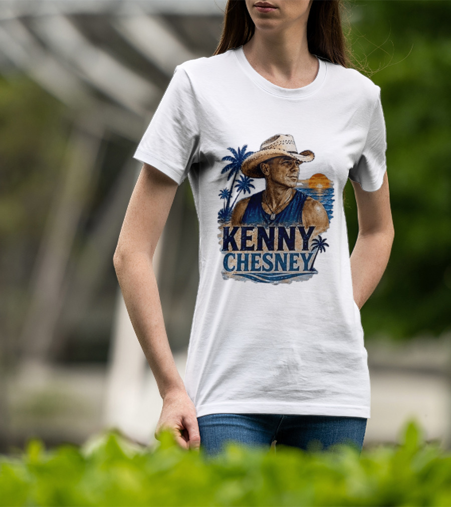 Kenny Chesney Is My Jam Tropical Beach Sunset Vibes T-Shirt