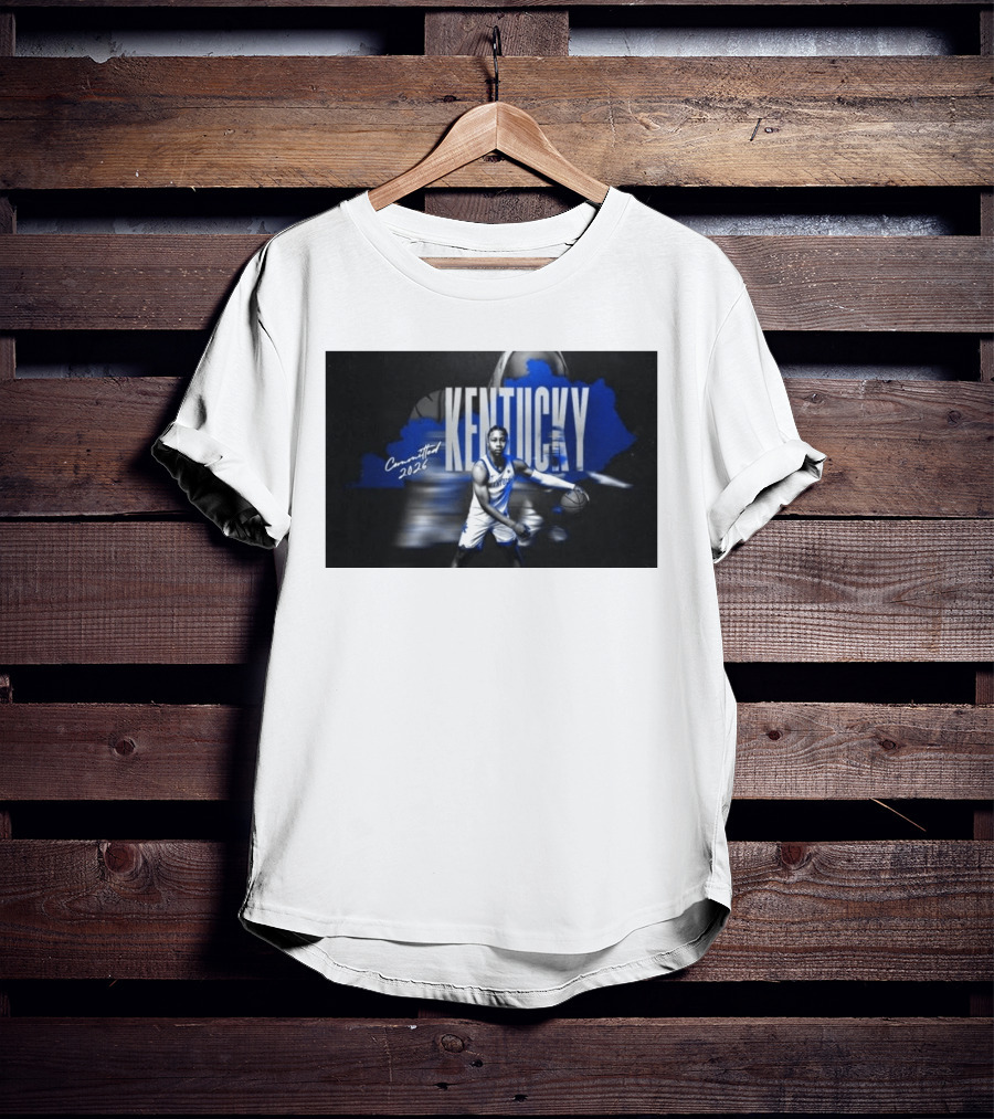 Kentucky Wildcats Committed 2026 Mason Williams Basketball Hype T-Shirt