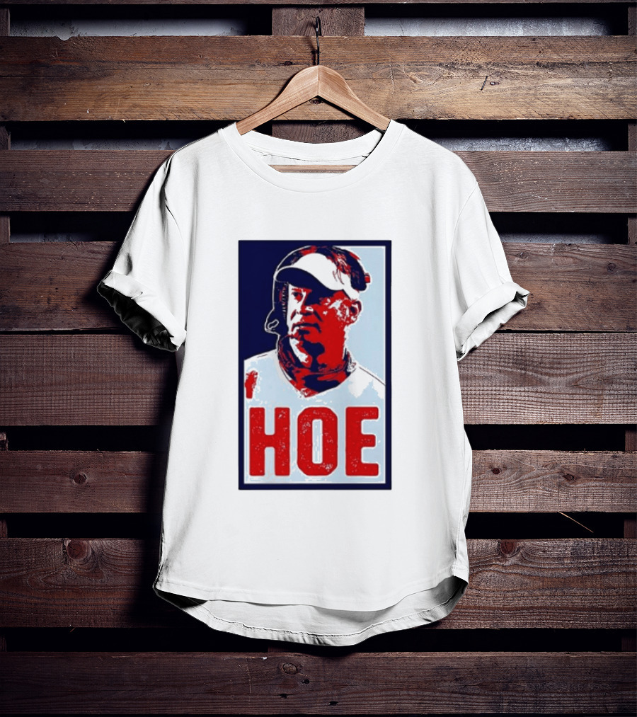 Lane Kiffin Hoe Red Blue Artistic T-Shirt