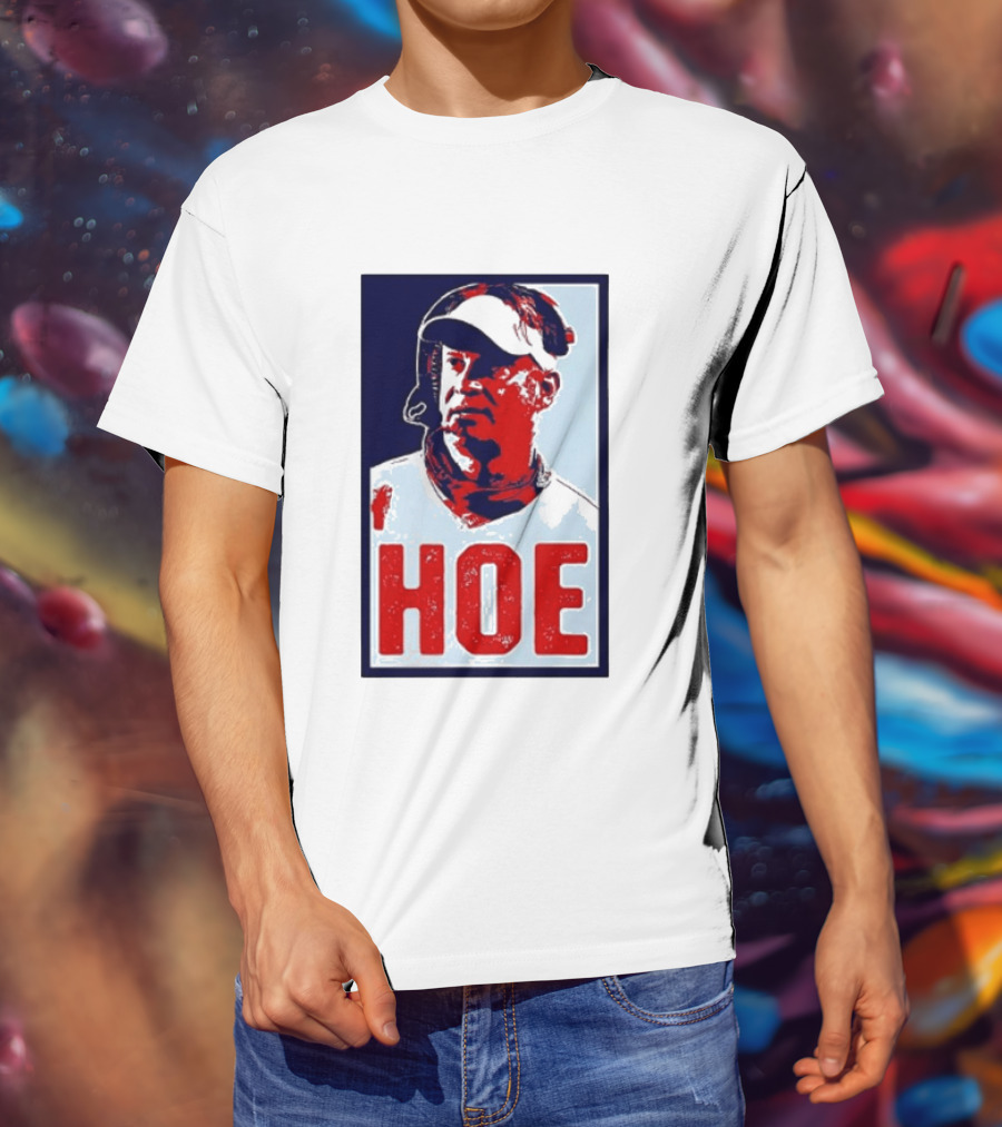 Lane Kiffin Hoe Red Blue Artistic T-Shirt