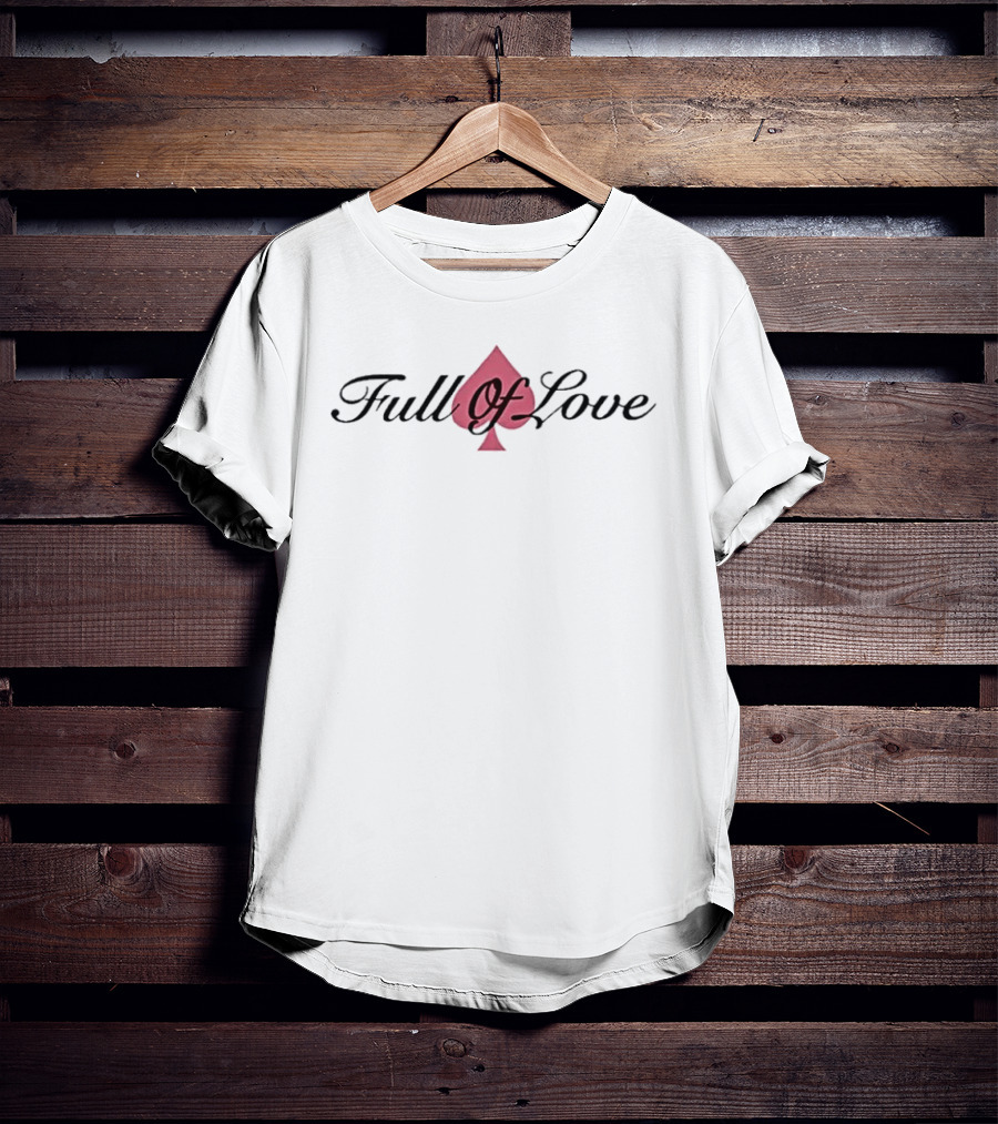 Full Of Love Spade Icon Love Island UK Angelista T-Shirt