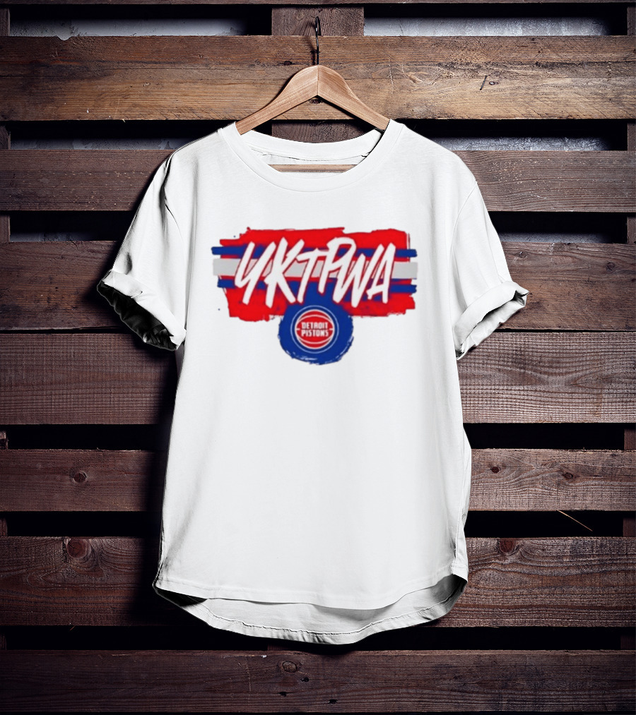 Yktpwa Detroit Pistons Celebration T-Shirt