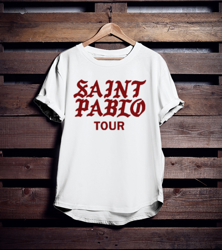 Saint Pablo Tour Official Merchandising T-Shirt