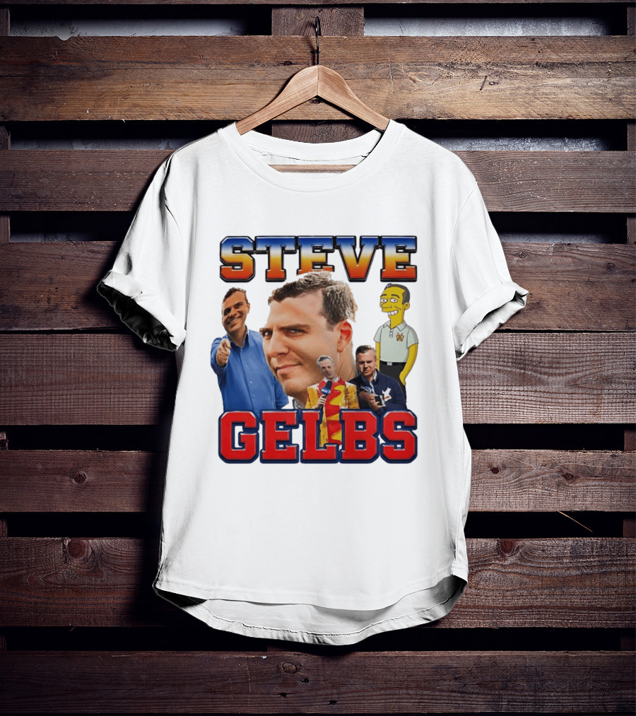 STEVE GELBS SNY Mets Broadcaster Sports Reporter T-Shirt