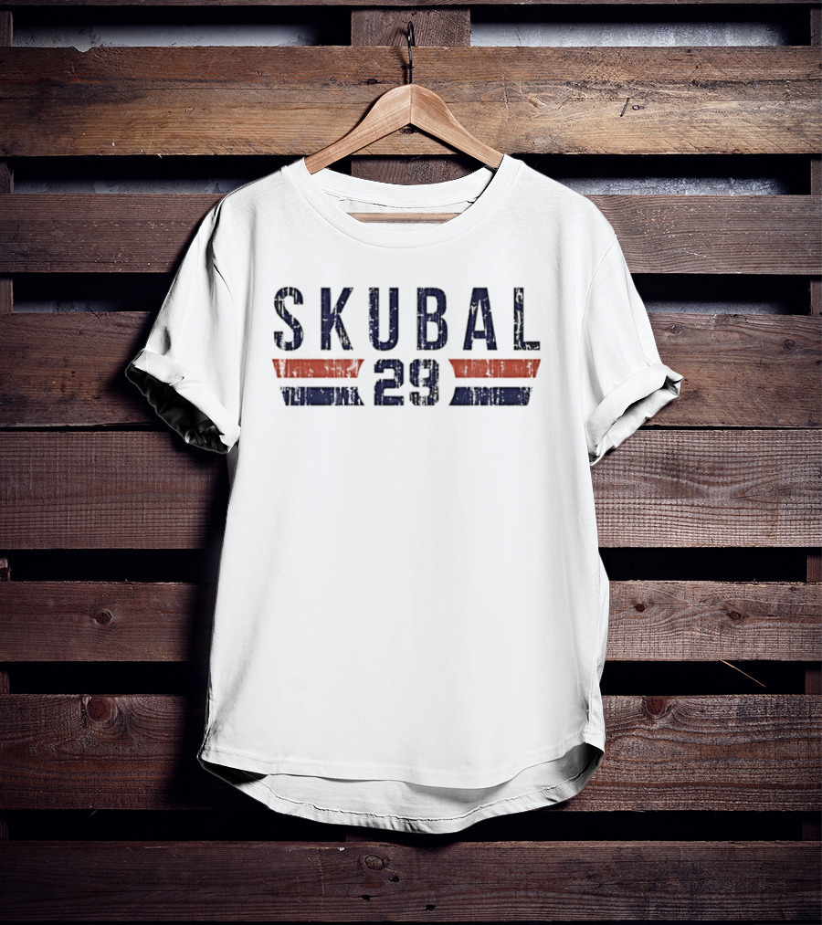 Skubal 29 Astros Baseball Player Name Number T-Shirt