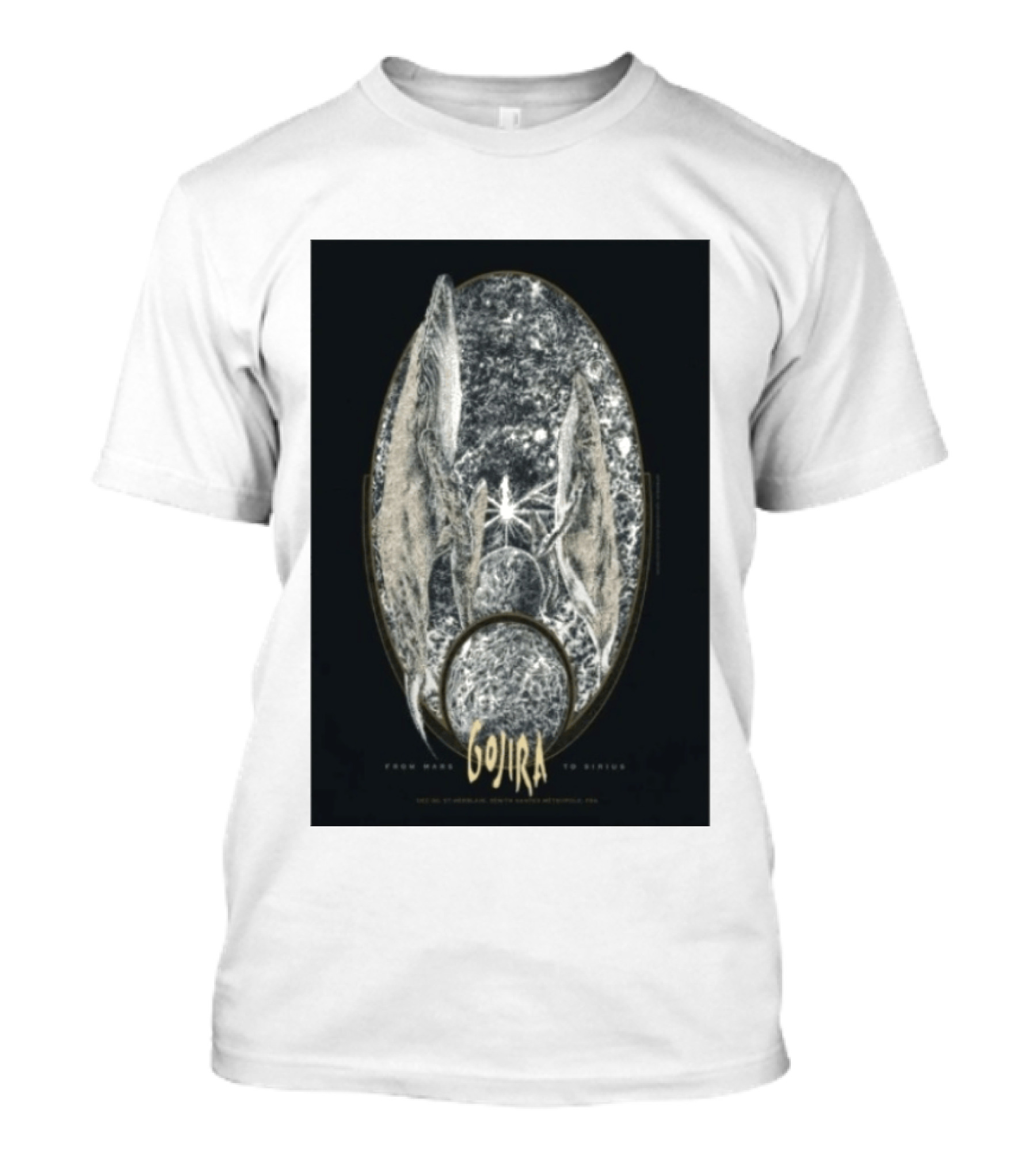 Gojira From Mars To Sirius Saint Herblain France Event December 2 2025 T-Shirt