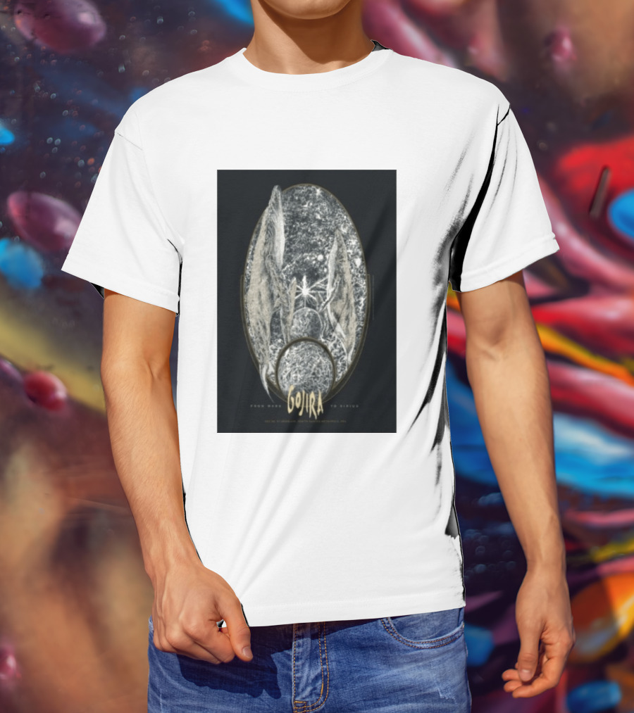 Gojira From Mars To Sirius Saint Herblain France Event December 2 2025 T-Shirt