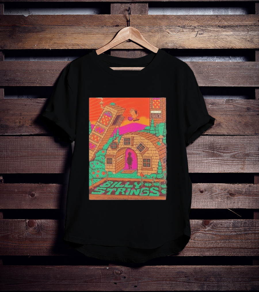 Billy Strings Fishers IN 2026 Night 3 Live August 8 Event Center T-Shirt