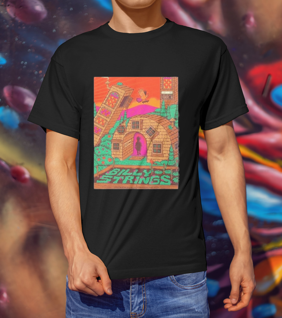 Billy Strings Fishers IN 2026 Night 3 Live August 8 Event Center T-Shirt