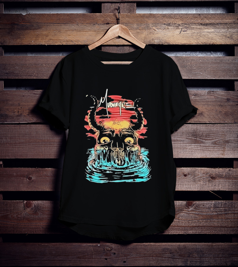 Mudvayne Skull Horns Water Heavy Metal T-Shirt