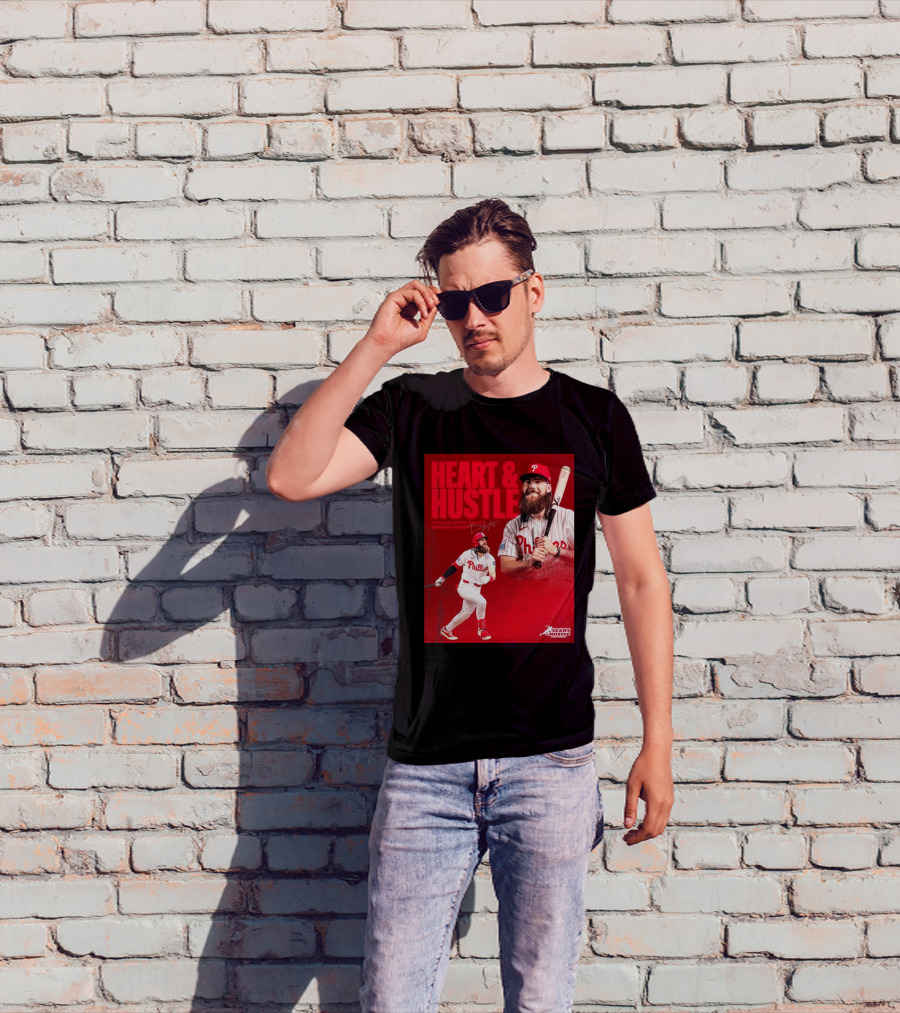 Philadelphia Phillies Heart & Hustle Award Winner Brandon Marsh T-Shirt