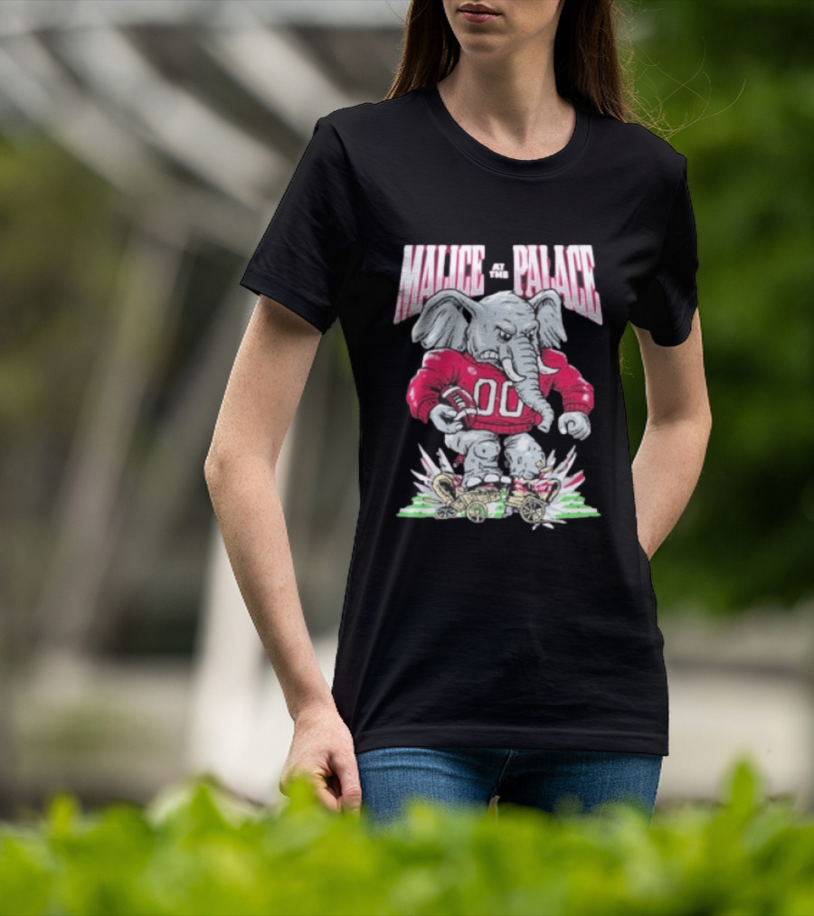 Alabama Crimson Tide Malice At The Palace Elephant 00 Beat Ou T-Shirt