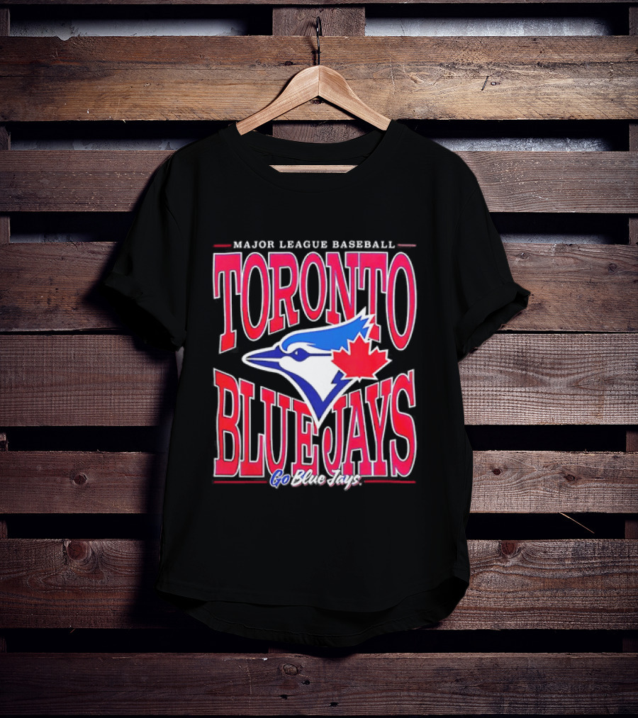 Toronto Blue Jays Major League Baseball Go Blue Jays T-Shirt