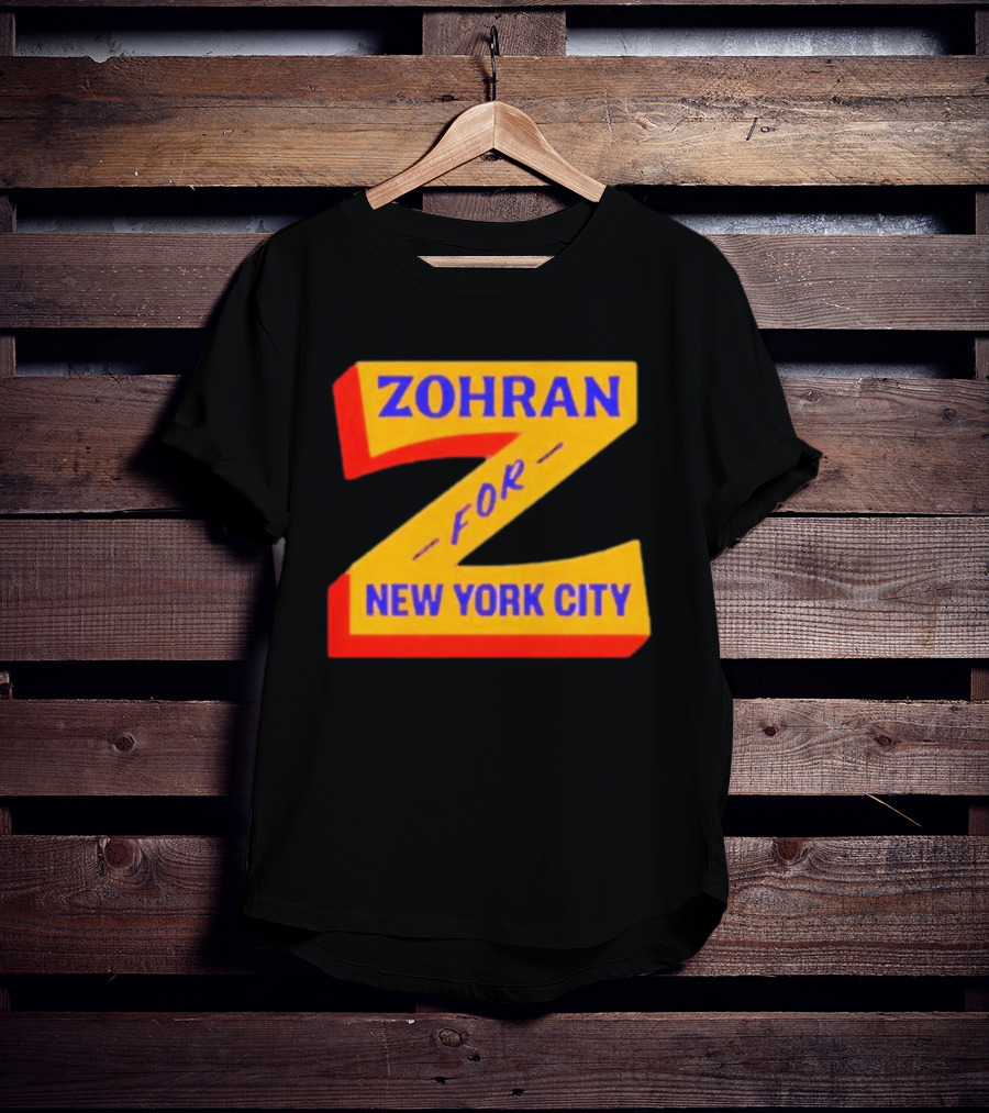 Zohran Mamdani 2025 Z For New York City T-Shirt