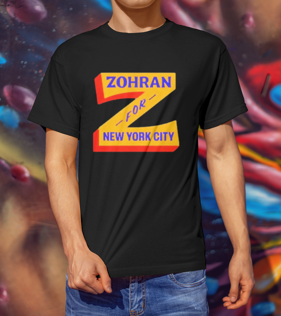Zohran Mamdani 2025 Z For New York City T-Shirt