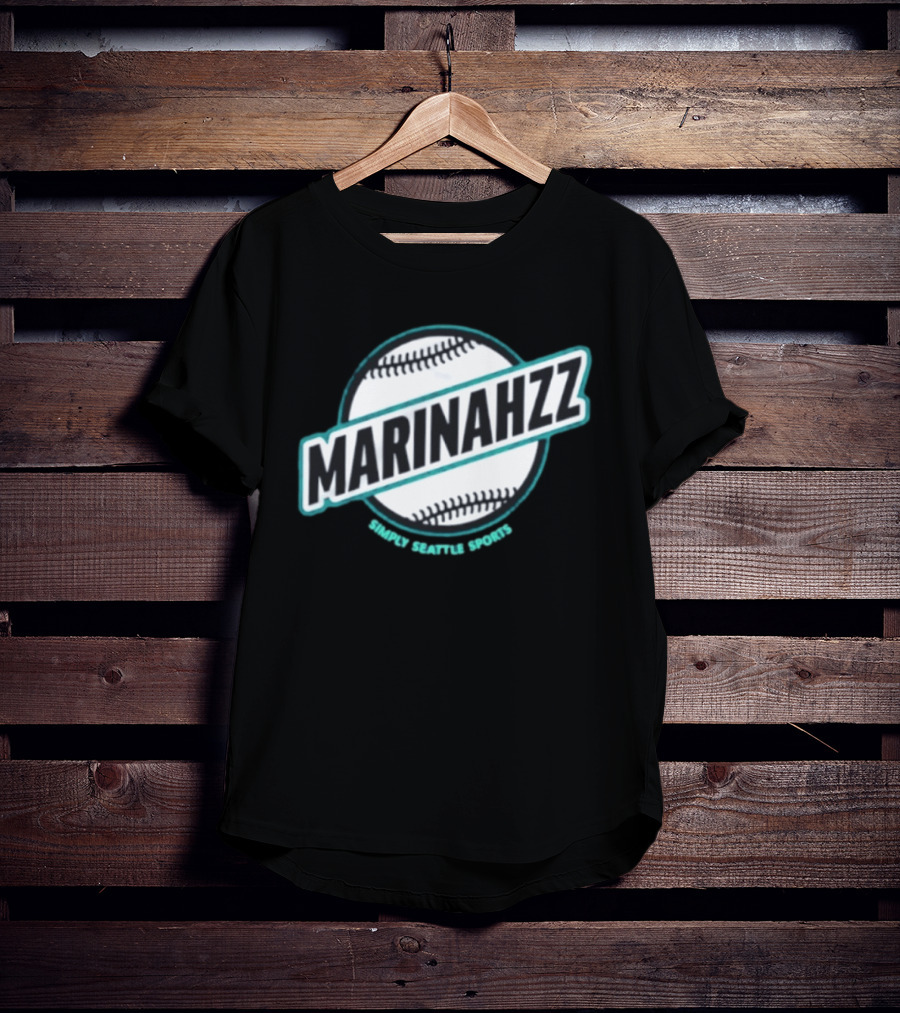 Marinahzz Simply Seattle Mariners Sports Baseball T-Shirt