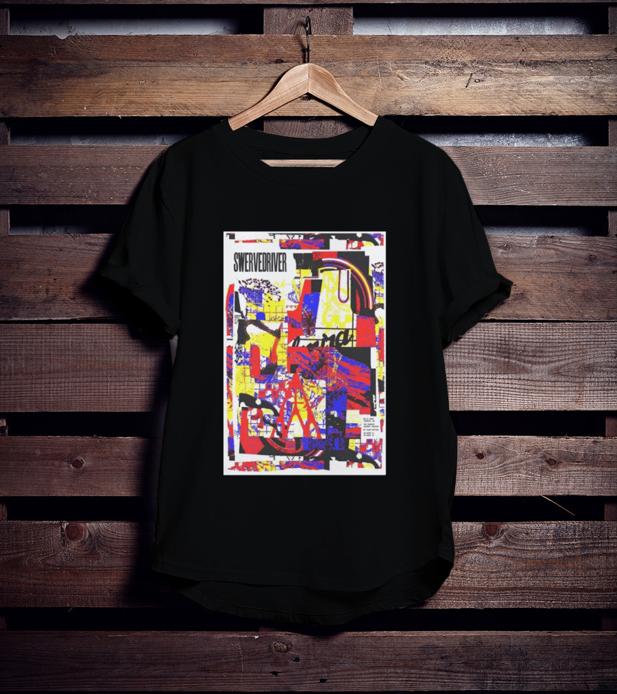 Swervedriver Phoenix Concert Theatre Toronto ON Aug 21 2026 Vibrant Abstract Collage T-Shirt
