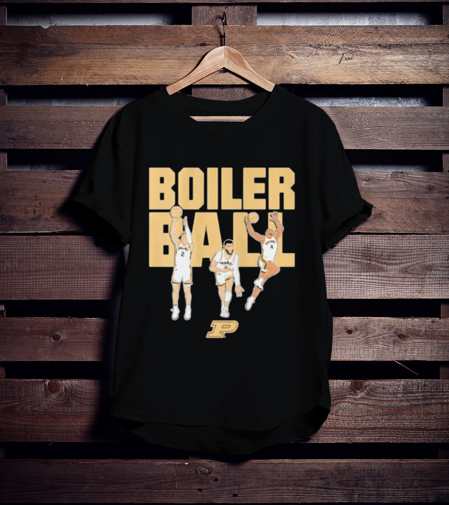 Braden Smith Fletcher Loyer Trey Kaufman Renn Purdue Basketball Boiler Ball T-Shirt