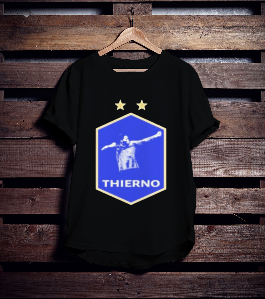 Thierno Barry Everton FC Two Stars Blue Crest T-Shirt