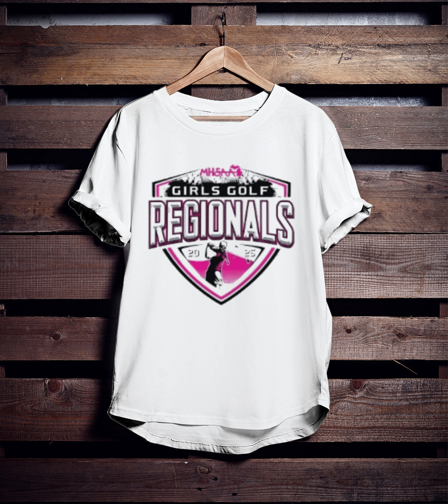 2025 MHSAA Girls Golf Regionals Championship T-Shirt