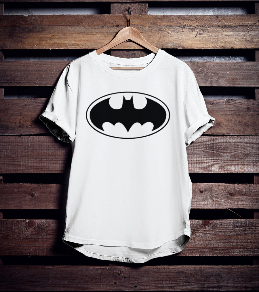 Batman Oval Classic Superhero T-Shirt