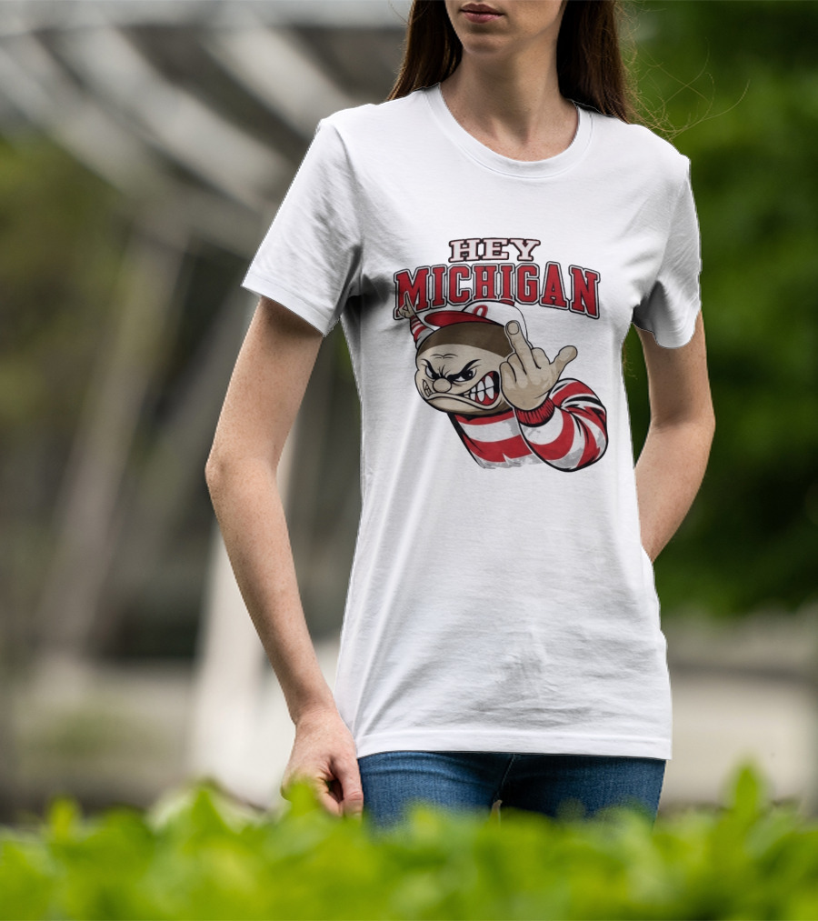 Ishowspeed Hey Michigan Football Rivalry Fan T-Shirt