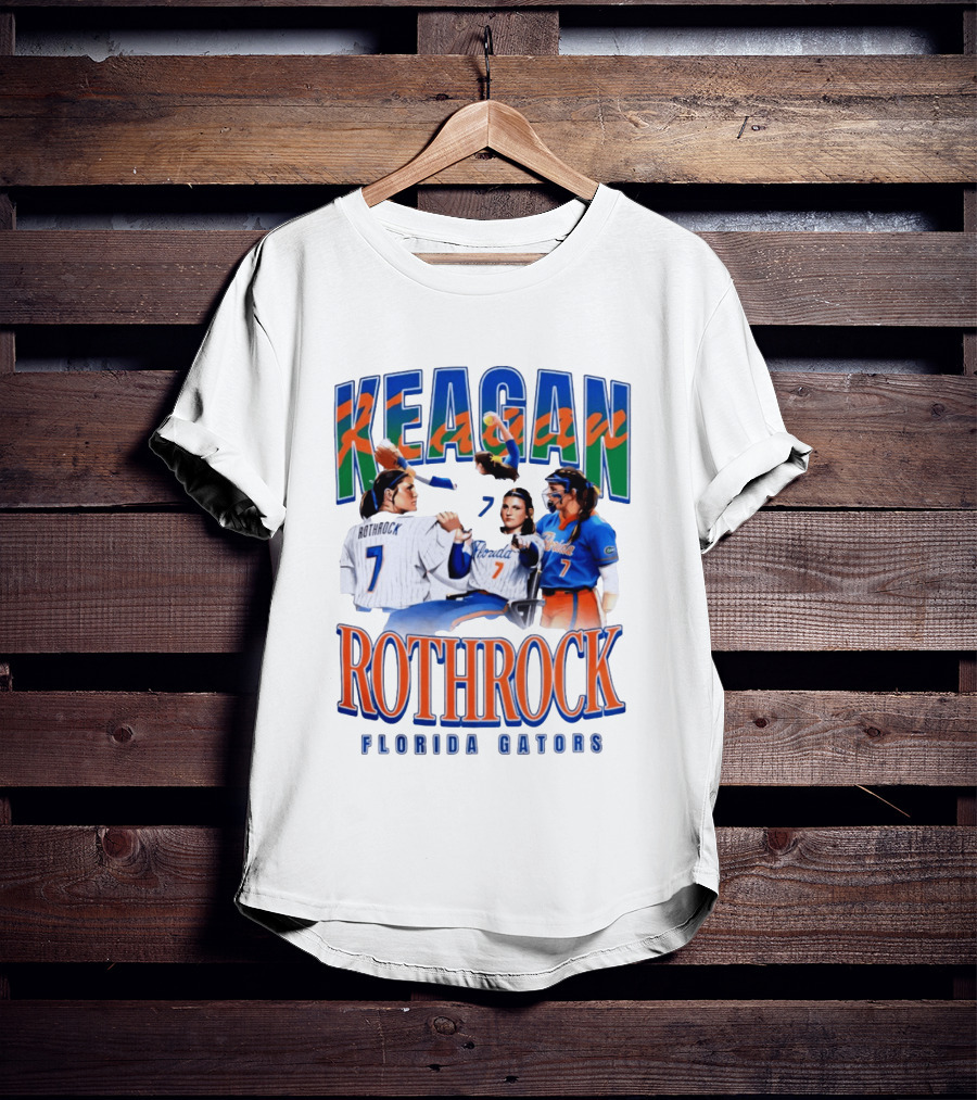 Keagan Rothrock Florida Gators Rothrock 7 Baseball Softball Athlete T-Shirt