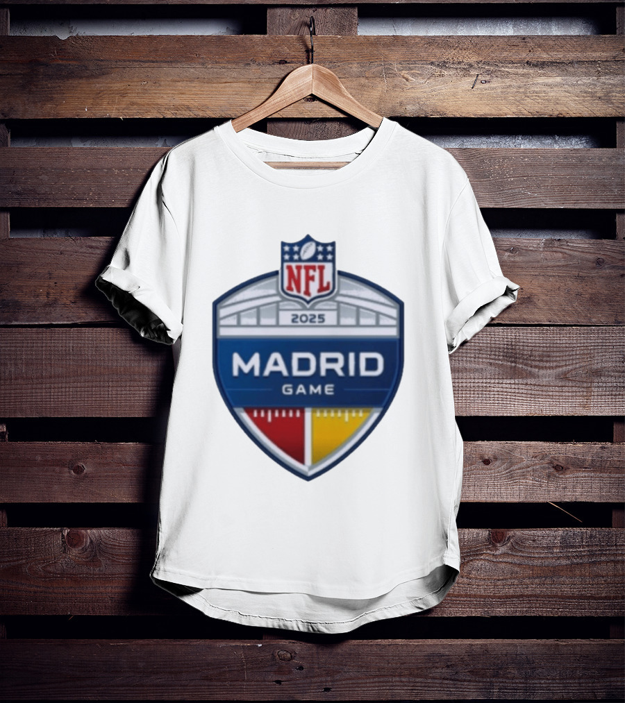 NFL 2025 Madrid Game Event T-Shirt