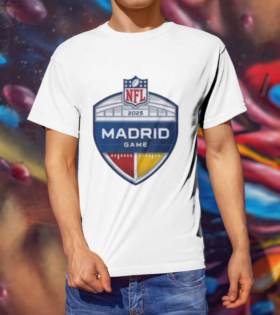 NFL 2025 Madrid Game Event T-Shirt