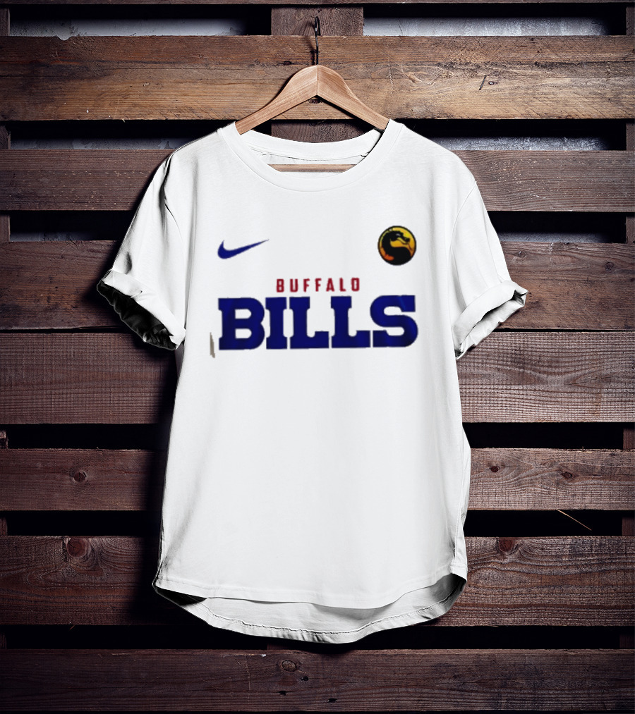 Nike Sub Zero Buffalo Bills Mortal Kombat Crossover Freeze Your Soul T-Shirt