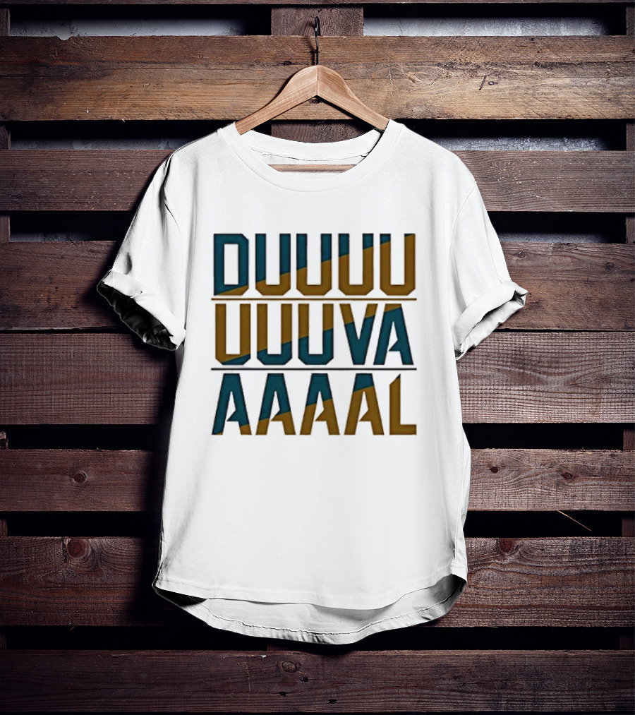 DUUUUUUUUVAAAAAL Jacksonville Jaguars Football Spirit T-Shirt