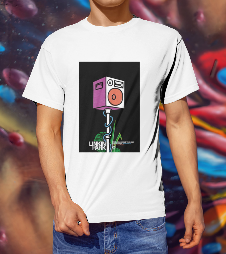 Linkin Park From Zero World Tour Estadio Couto Pereira Curitiba November 5 2025 T-Shirt