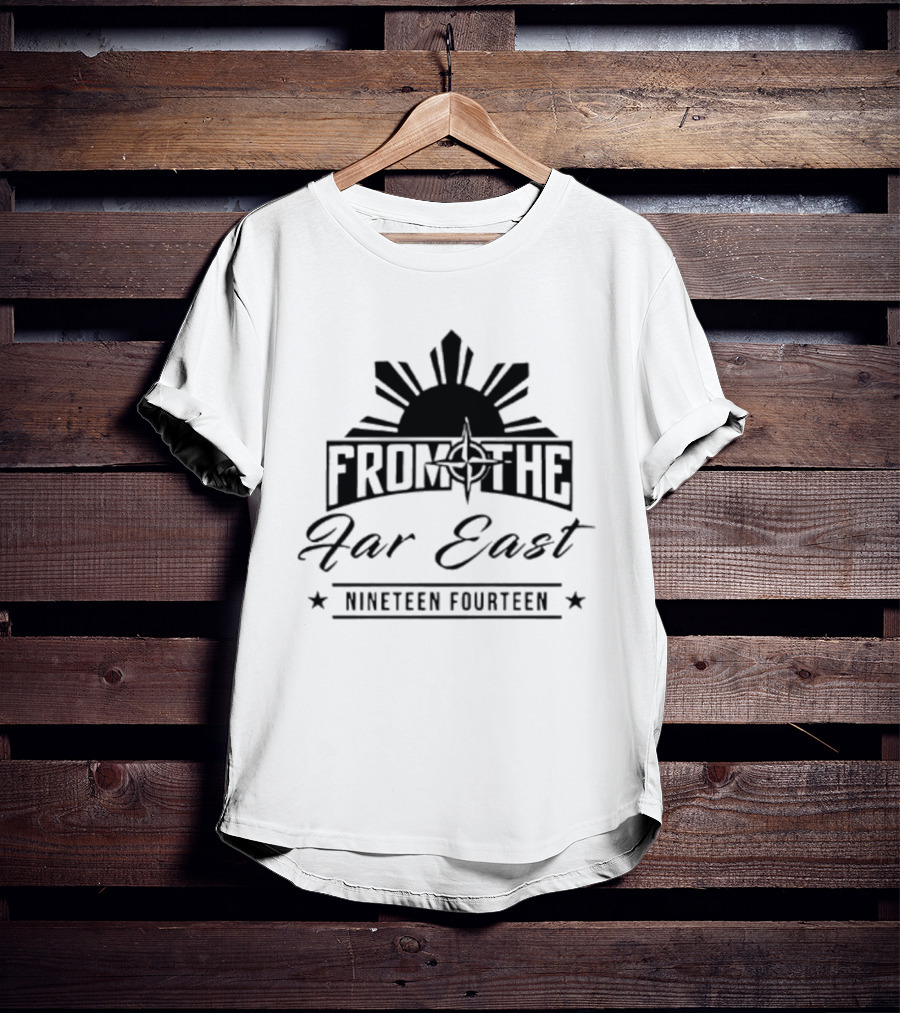 From The Far East Nineteen Fourteen Sunburst Star T-Shirt