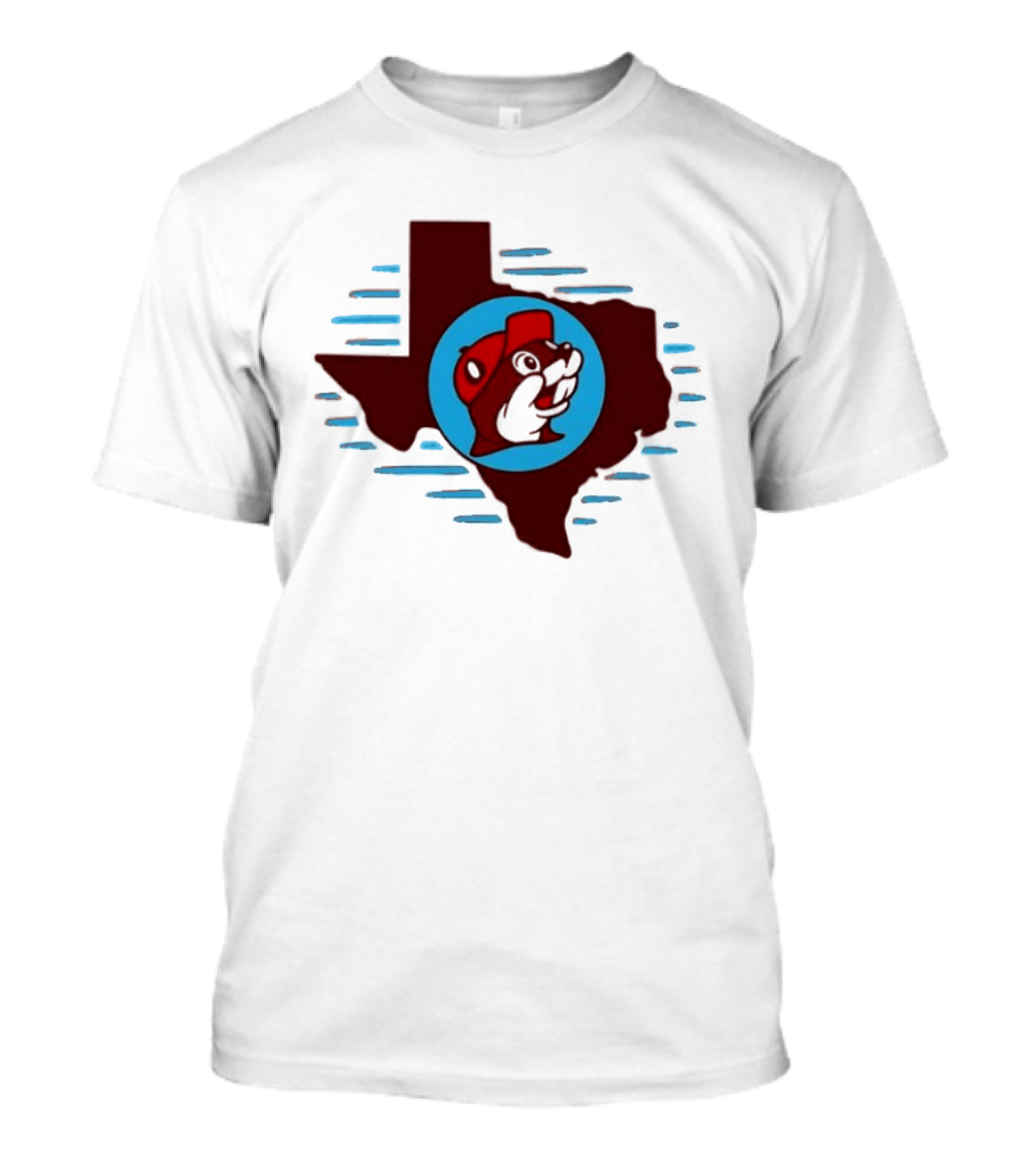 Buc Ees Texas Beaver Icon State Outline Trending T-Shirt