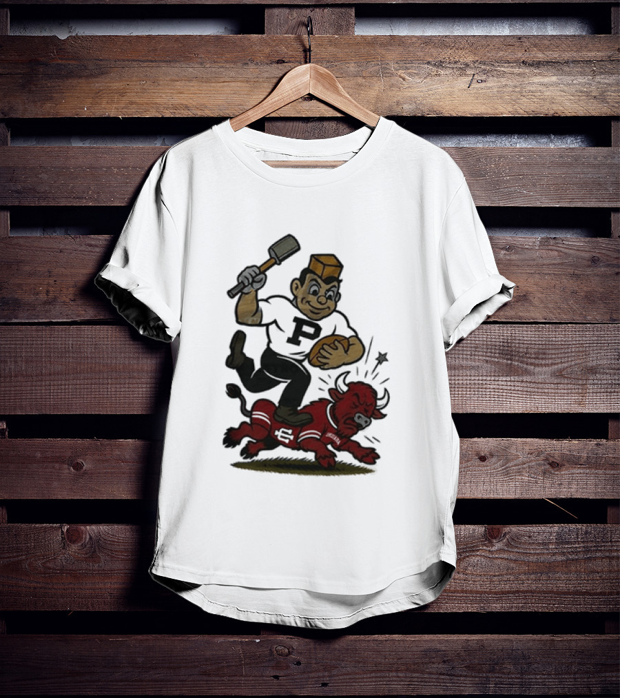 Purdue Boilermakers Crush Indiana Hoosiers NCAA Football Rivalry Victory T-Shirt