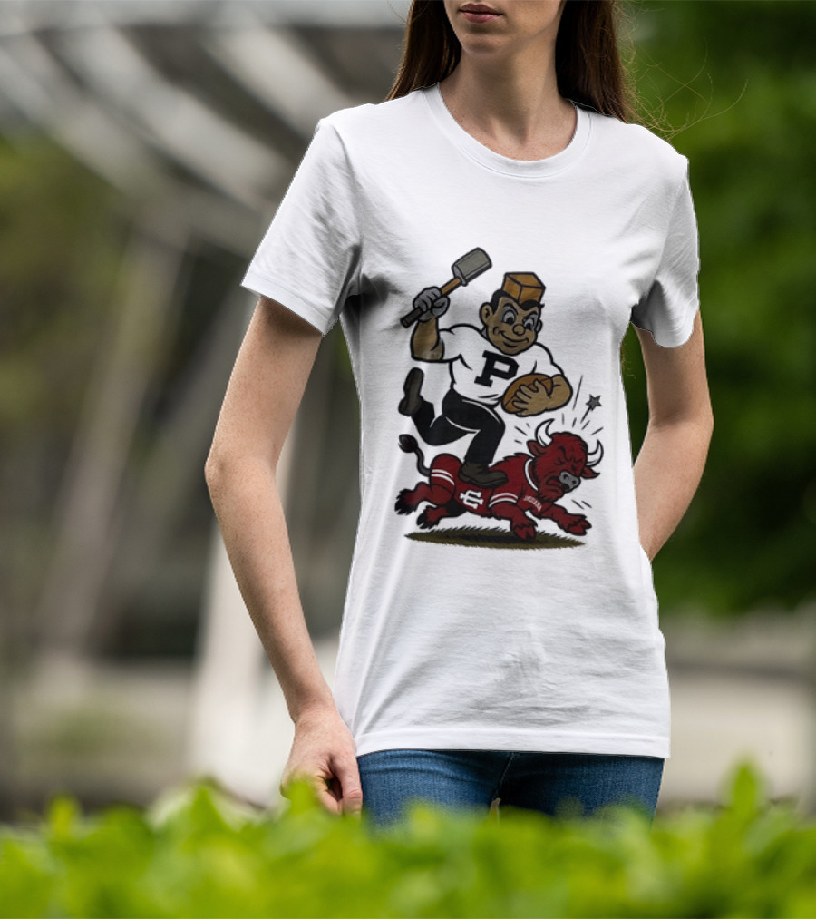 Purdue Boilermakers Crush Indiana Hoosiers NCAA Football Rivalry Victory T-Shirt
