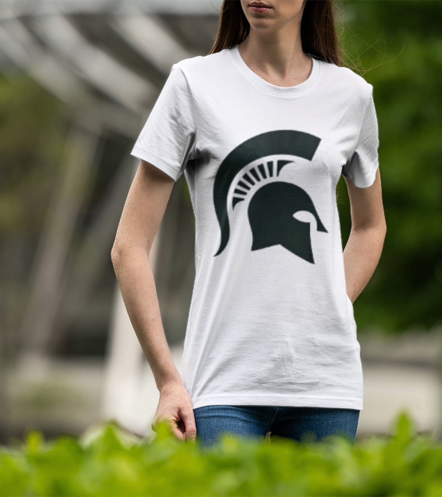 Michigan State Spartans Primary 2025 Iconic Spartan Helmet Trendy T-Shirt