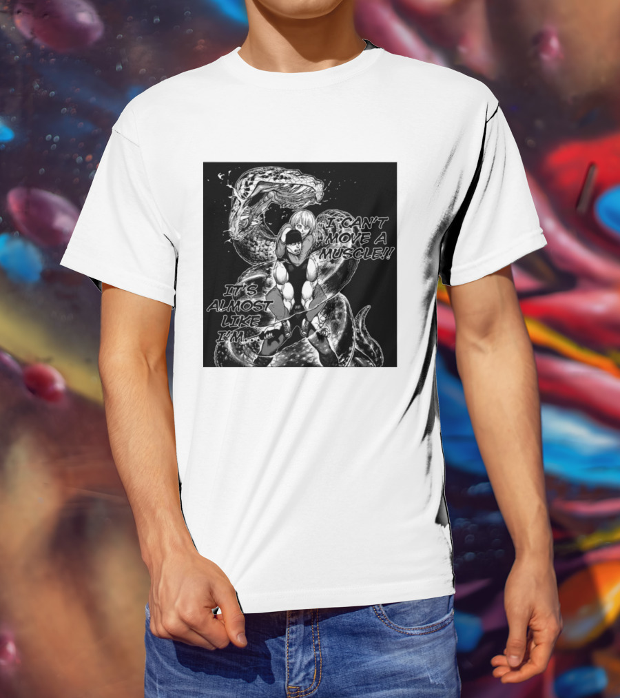 I Can't Move A Muscle It's Almost Like I'm Imai Cosmo Manga Snake Scene T-Shirt