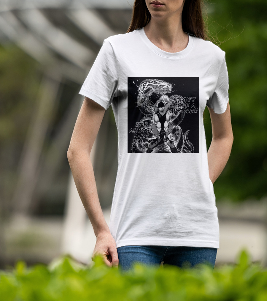 I Can't Move A Muscle It's Almost Like I'm Imai Cosmo Manga Snake Scene T-Shirt