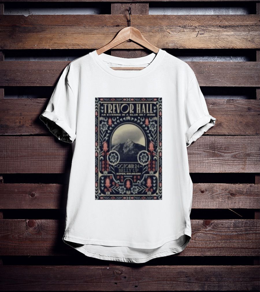 Trevor Hall An Evening In A Blue Sky Mind At Belly Up Aspen Colorado October 24 2025 T-Shirt
