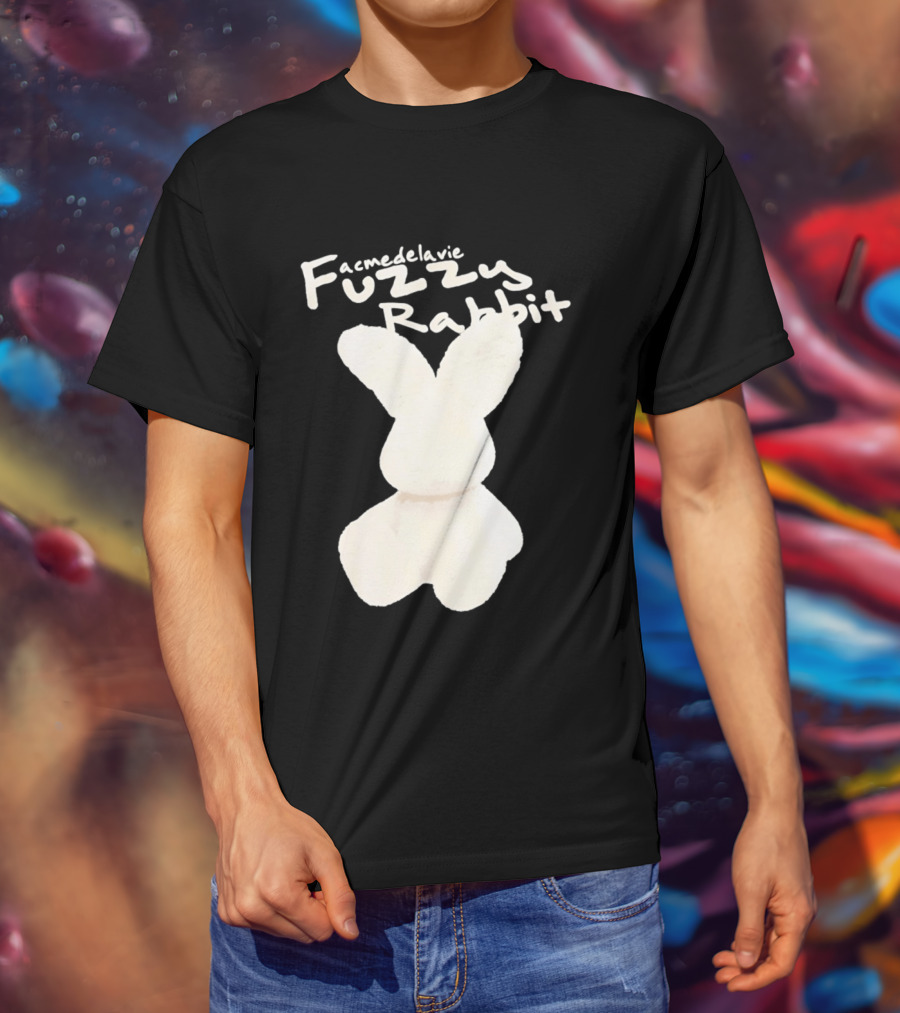 Acme De La Vie Fuzzy Rabbit ADLV Streetwear Bunny T-Shirt