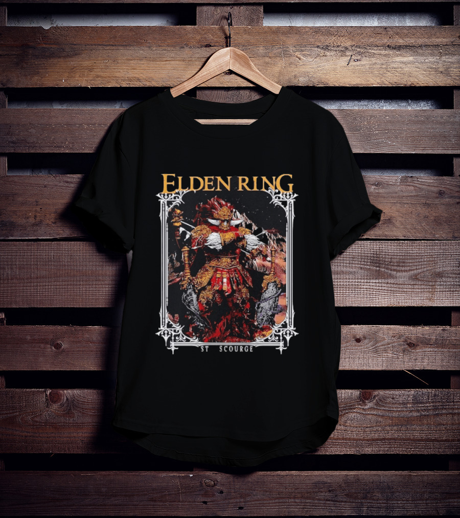 Elden Ring Starscourge Radahn FromSoftware ST Redorange T-Shirt