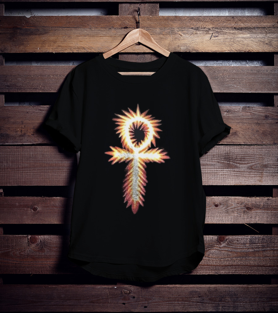 Erykah Badu Mama's Gun Album Cover Ankh T-Shirt