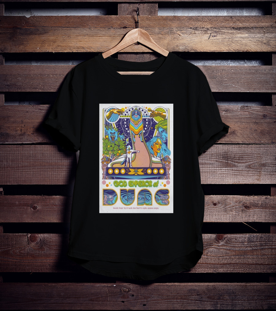 God Emperor Of Dune Book Four In Frank Herbert's Epic Space Saga T-Shirt