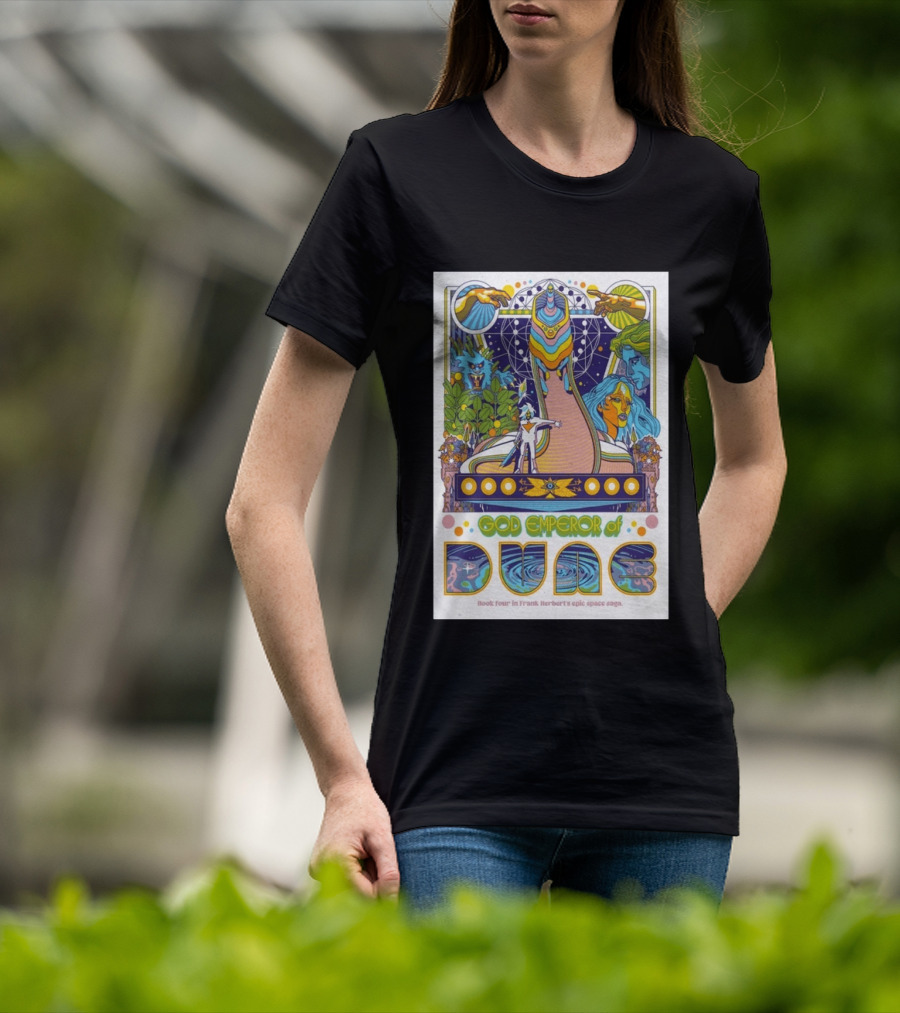 God Emperor Of Dune Book Four In Frank Herbert's Epic Space Saga T-Shirt