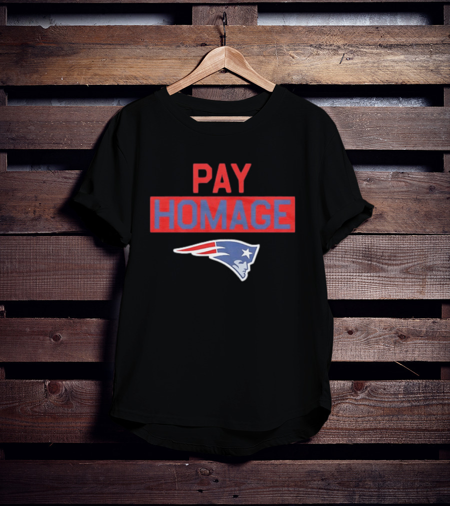 New England Patriots Pay Homage T-Shirt